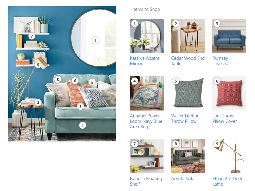 Postingan Wayfair yang dapat dibeli