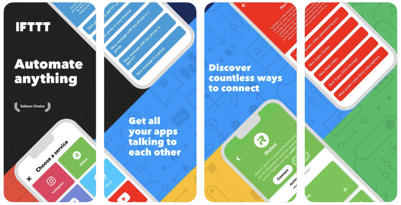 ifttt para crear contenido y planificar