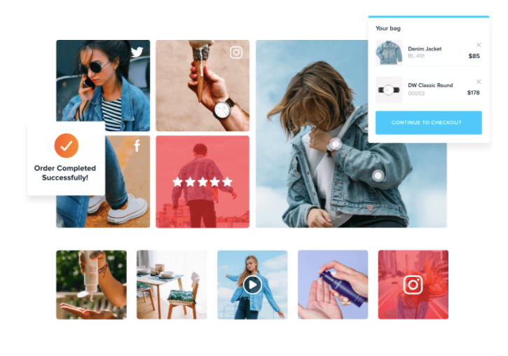 Widget de Instagram que se puede comprar