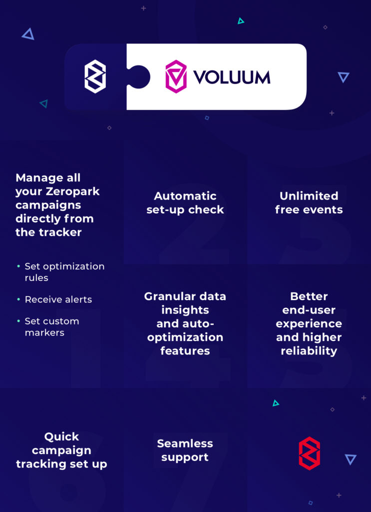 فوائد التكامل Voluum