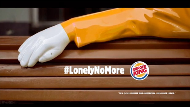 Campagne Burgerking Saint Valentin