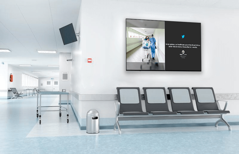 lobby digital signage