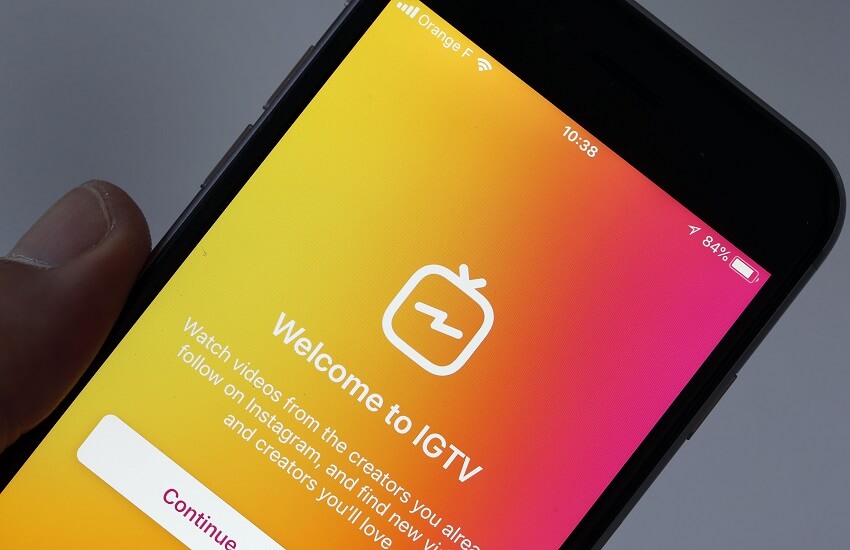 TV social de IGTV