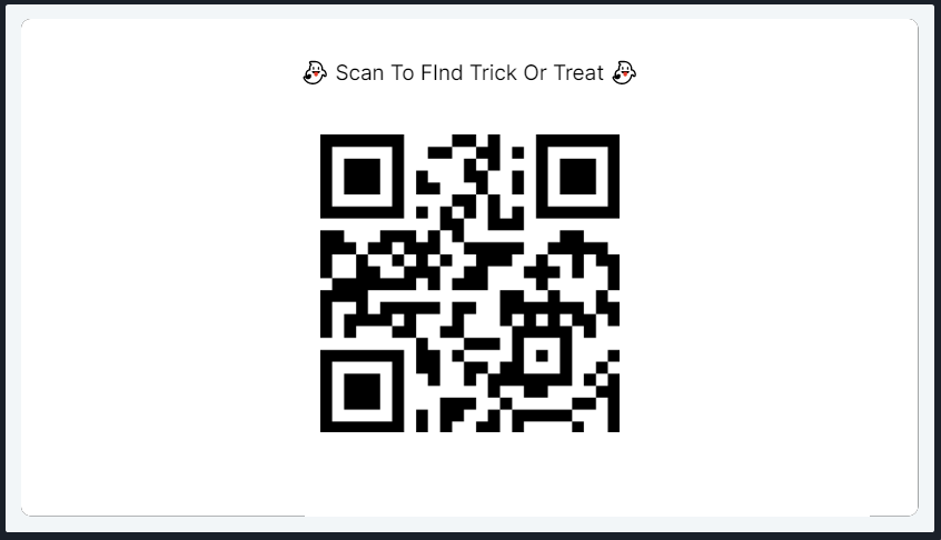 Хэллоуин Trick or Treat Генератор QR-кода