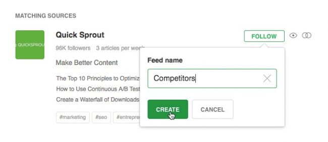 análisis del sitio web de la competencia