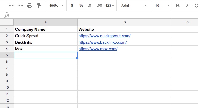 análisis del sitio web de la competencia