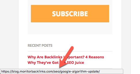 Backlink-URL