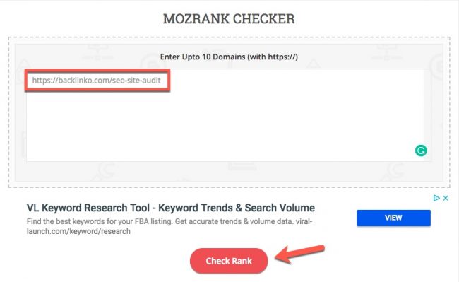 mozrank