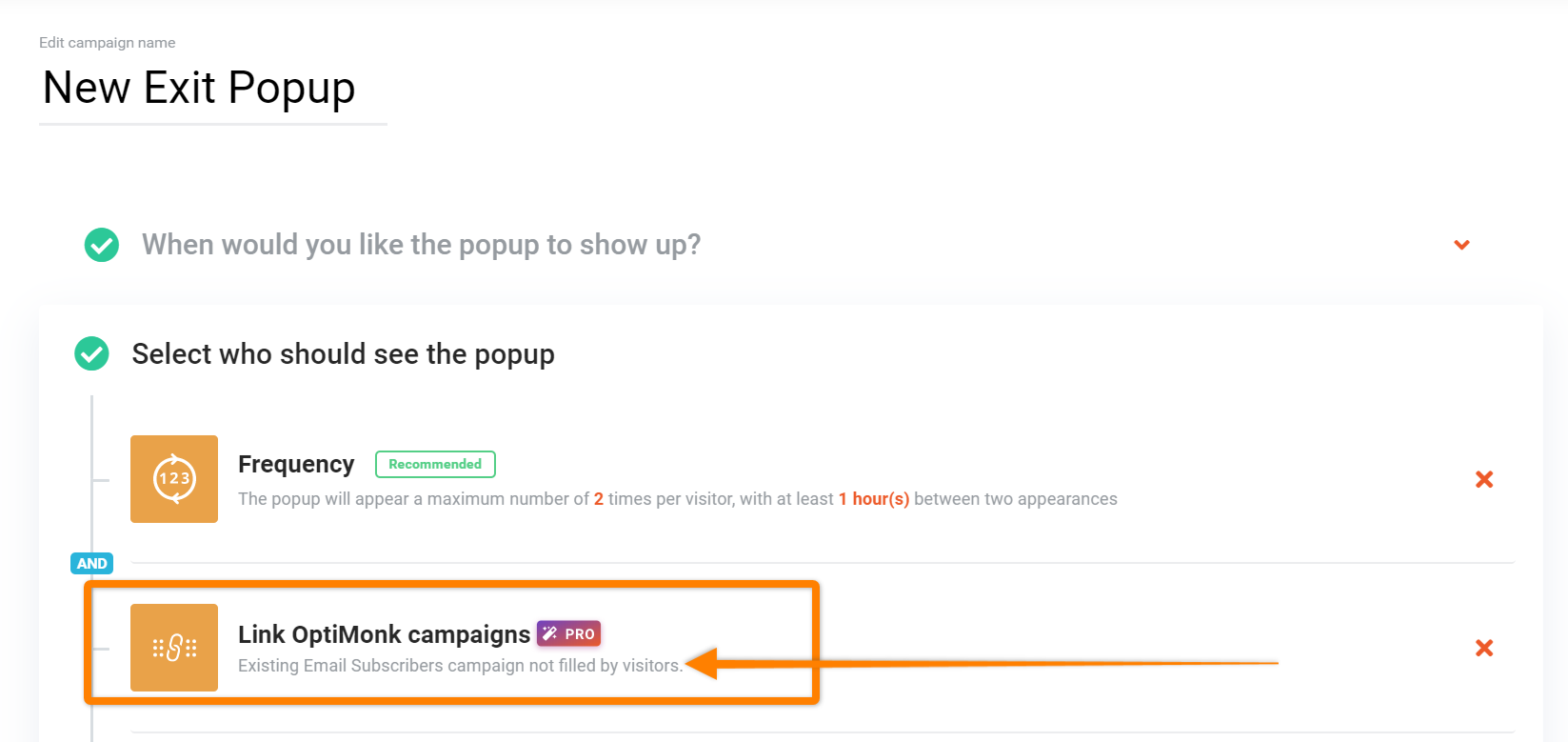 OptiMonk PopUp Not Shown to Subscribers - 16 Exit Popup Hacks to Grow Your List Rapidly