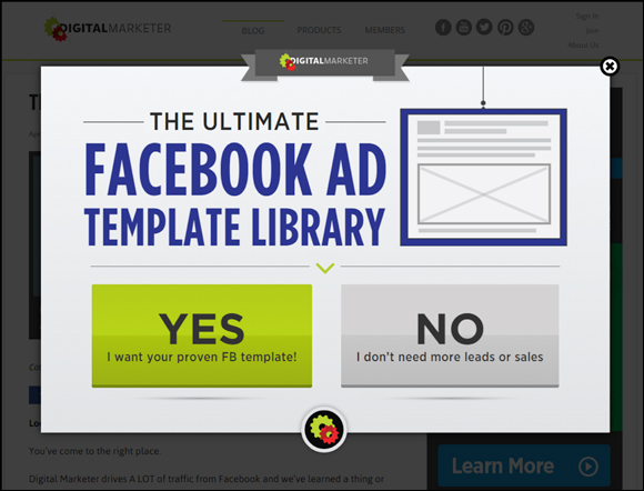 Digital Marketer Popup Facebook Visitors - 5 Mistakes to Avoid When Building a List