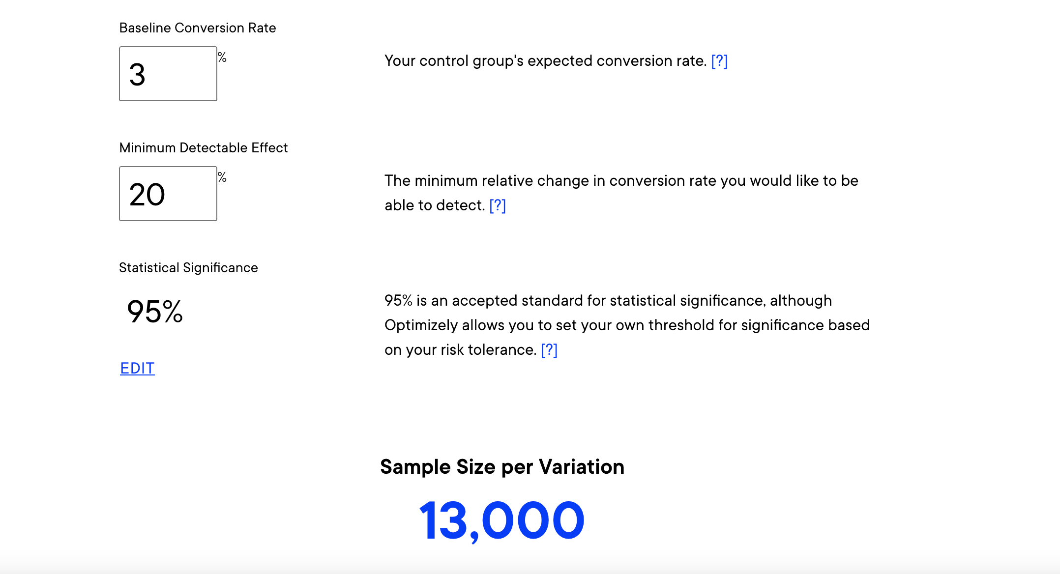 optimizely 2 - How to Conduct A/B Testing in 5 Easy Steps (and 2 Examples)