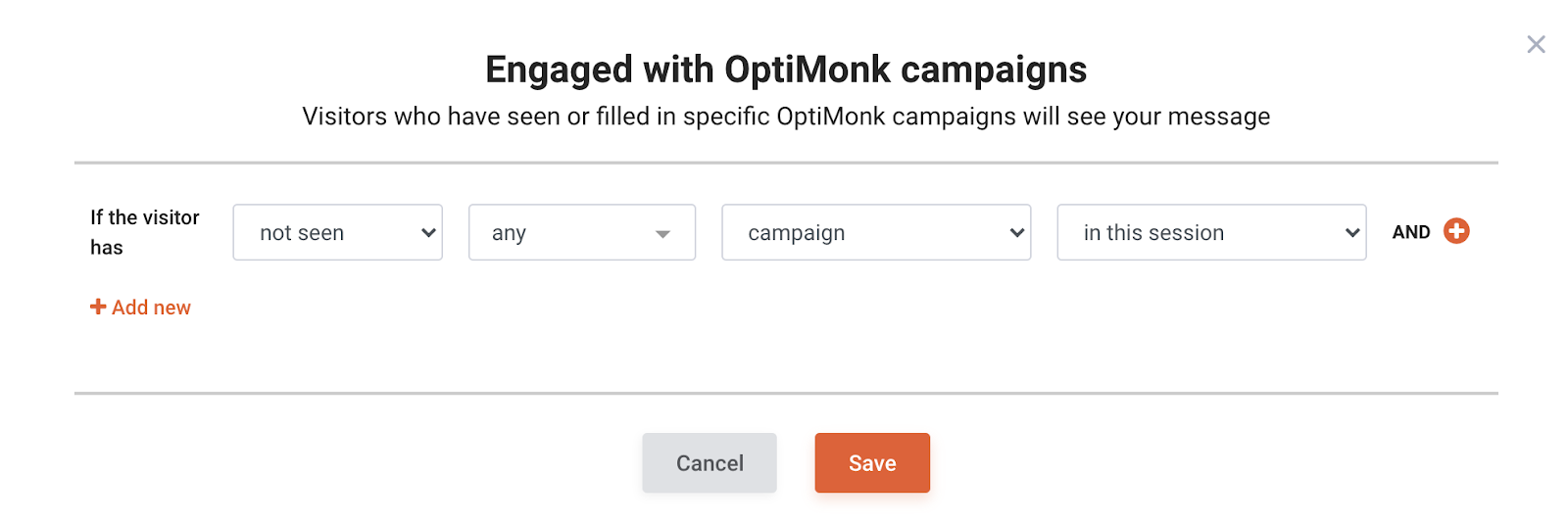 Engaged with Optimonk settings - 15 Best Practices to Double The Effectiveness of Your Existing Popups