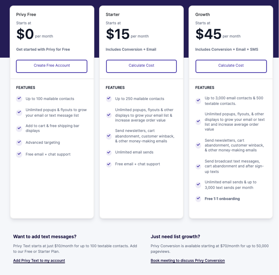 klaviyo vs privy vs optimonk 13 - Klaviyo vs Privy vs OptiMonk Comparison: Which One to Choose for Popups?