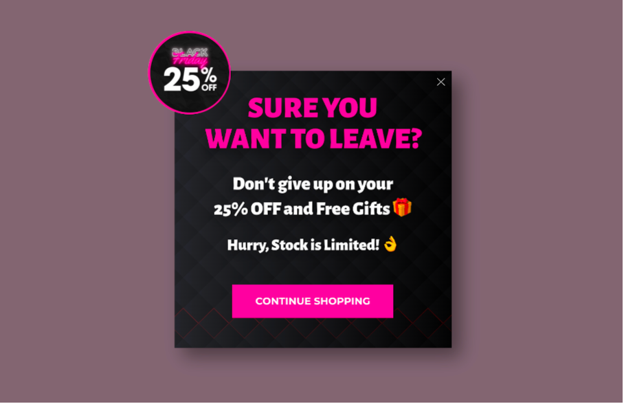 best popup design 03 - We Found The 12 Best Popup Designs You Can Copy Today