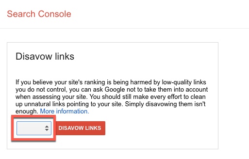 disavow-url