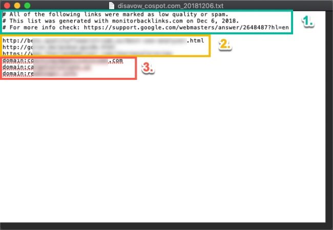 How-to-create-a-disavow-ไฟล์