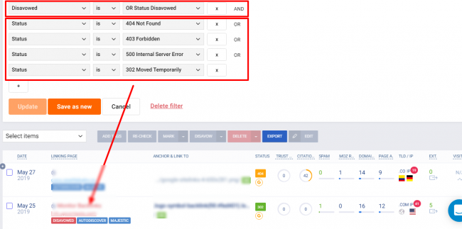 backlink yönetimi