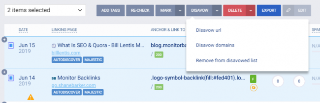 ahrefs مقابل moz مقابل الروابط الخلفية للشاشة