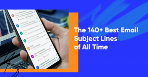 the 140 best email subject lines banner 300x157 - 9 Types of Blog Posts You Can Write Today