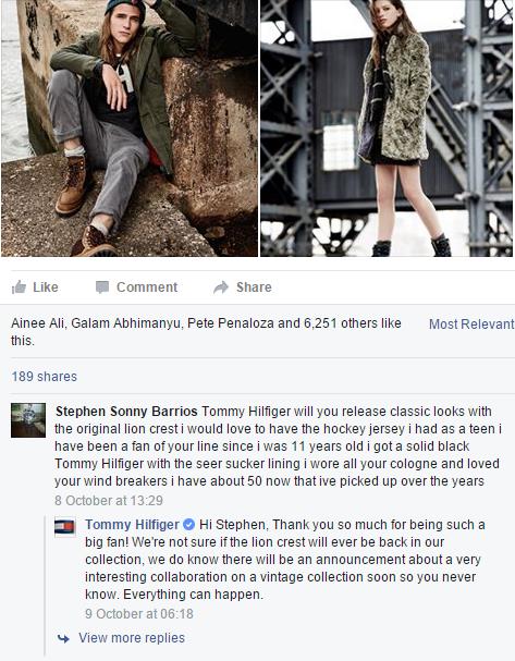 Commentaires des clients Tommy Hilfiger