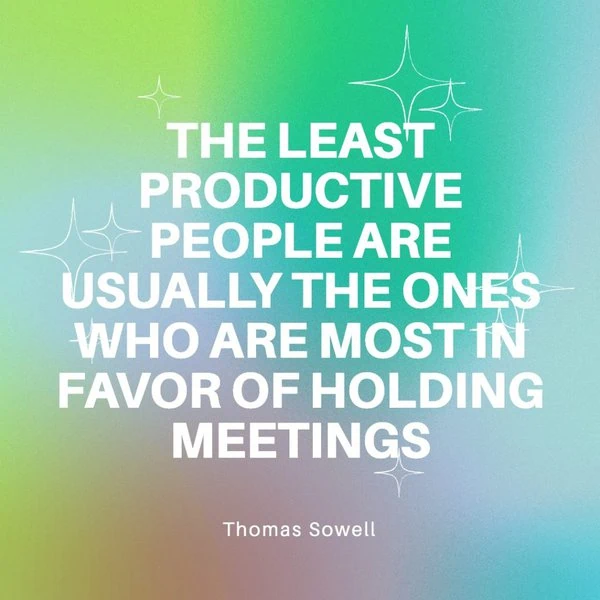 Cytat ze spotkań produktywnych ludzi