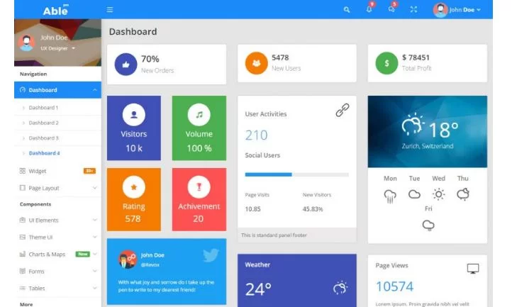 dashboard-able-pro-admin