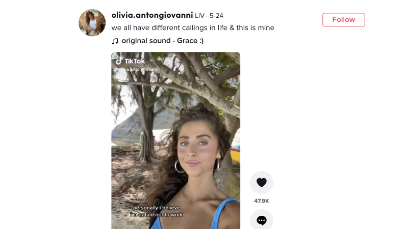 soll diesen ganztägigen Trend auf Tiktok machen