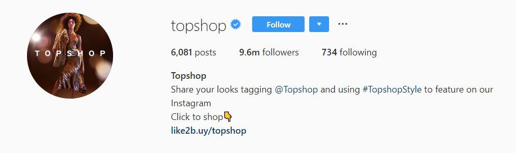 TopShop E-Commerce-Trends 2019