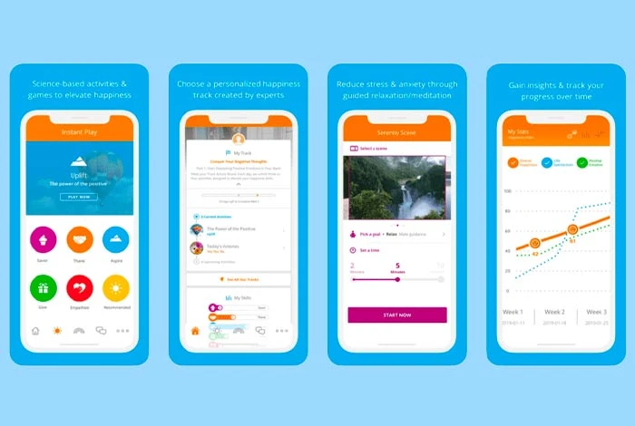 App Happify per alleviare lo stress