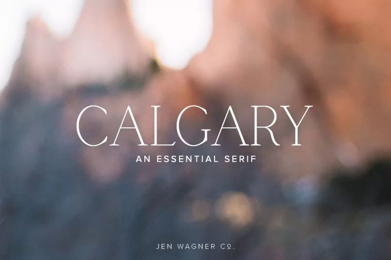 Font Calgary