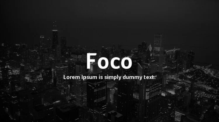 Font Foco