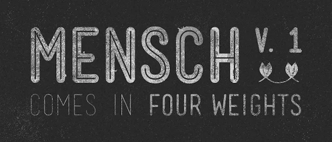 Font Mensch