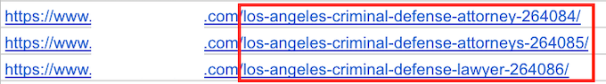 คำหลัก Cannibalization Example