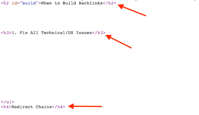 โครงสร้างหัวเรื่อง HTML