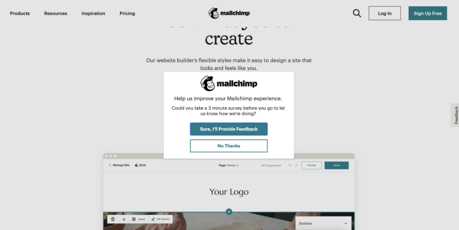 popup design example 02 - 5 Easy-to-Implement Tips to Design a Compelling Popup (With 24 Examples)