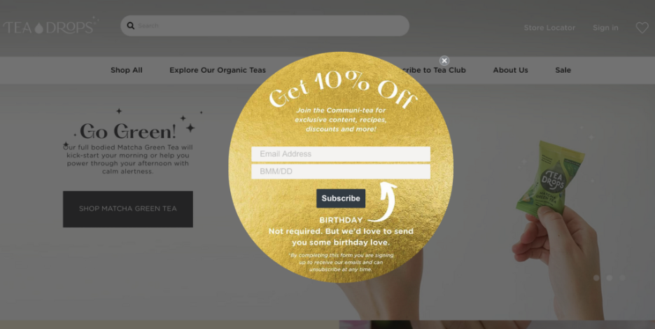 popup design example 17 - 5 Easy-to-Implement Tips to Design a Compelling Popup (With 24 Examples)