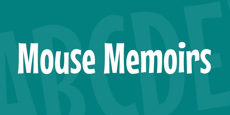 Font pentru memoriile mouse-ului