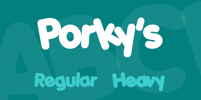 porkys-font