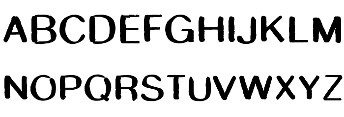 塗抹棒字體