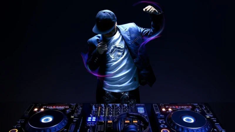 fondo de DJ