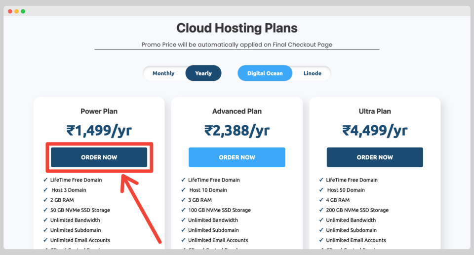 How to buy hosting from Ambition Host