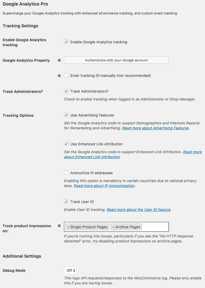 خطوات تنشيط google-analytics-pro-on-your-woocommerce-store