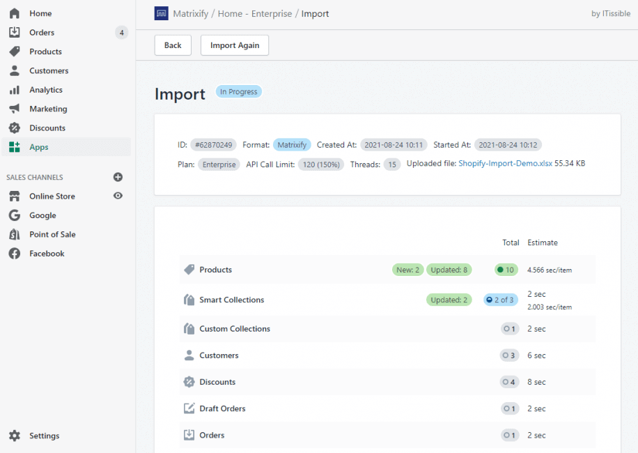 Panel Matrixify