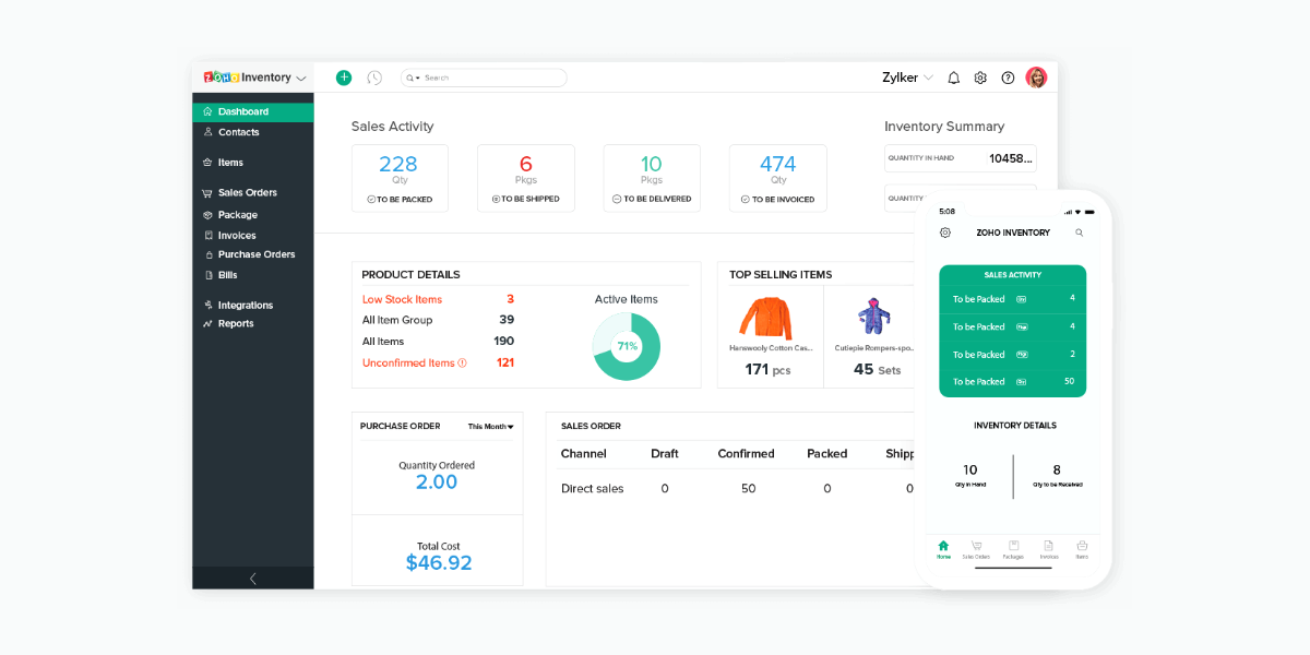 Zoho Inventory