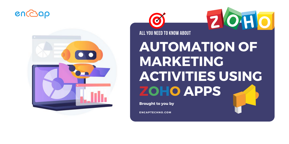 Automação de atividades de marketing usando Zoho Apps - Encaptechno