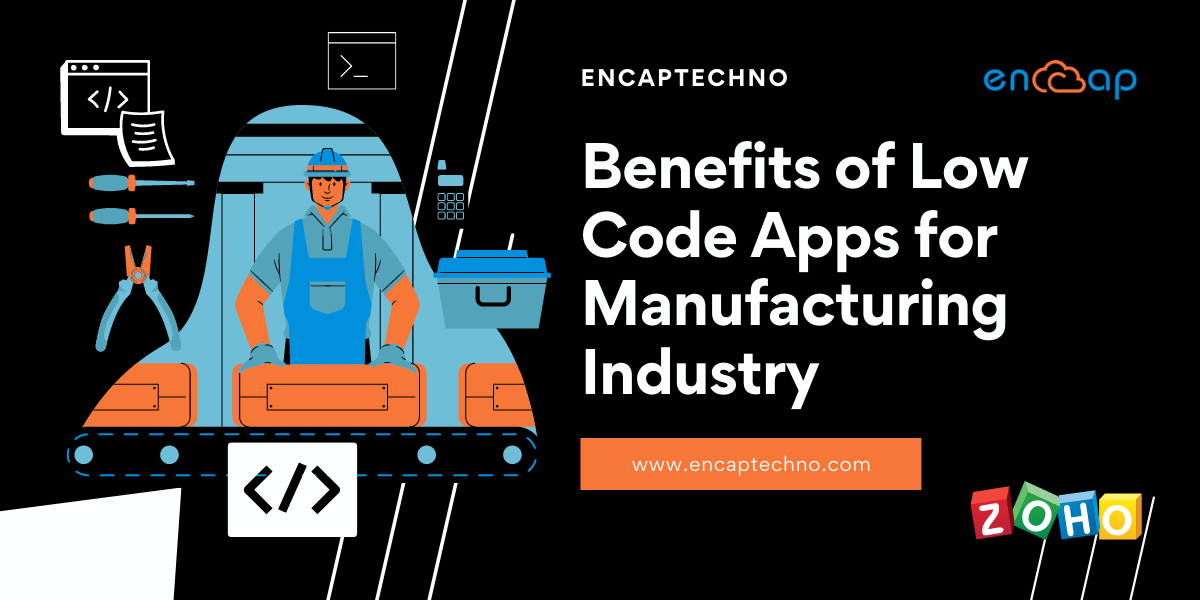 Beneficios de las aplicaciones Low Code en la industria manufacturera