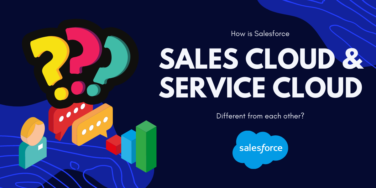 Wie unterscheidet sich die Salesforce Sales Cloud von der Service Cloud? | Encaptechno