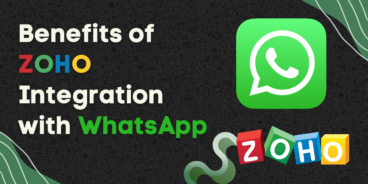 WhatsApp과 Zoho 통합의 이점 | 엔캡테크노