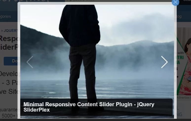 Sliders de imagem jQuery responsivos