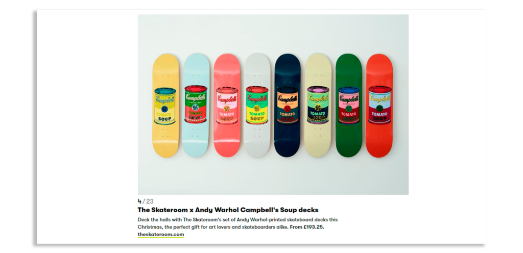 Skateroom x Andy Warhol Campbell 的湯牌